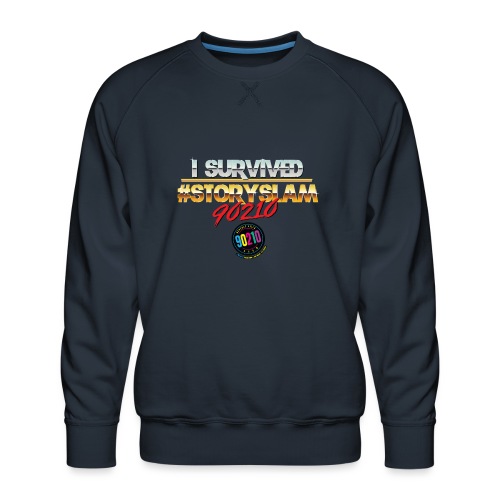 Storyslam Shirt 90210 Transparent 01 - Men's Premium Sweatshirt