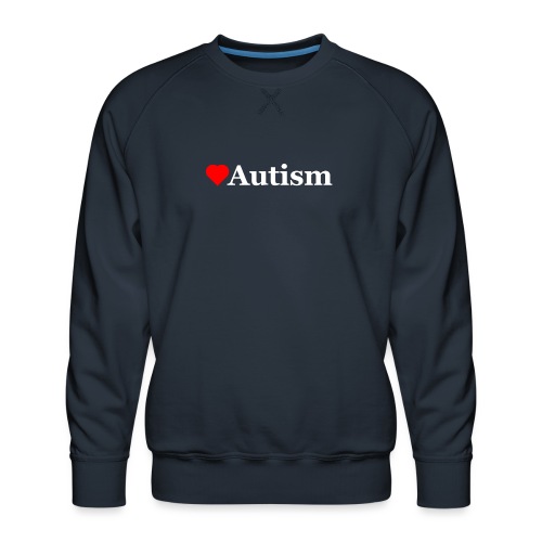 Heart Autism - Men's Premium Sweatshirt