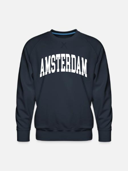 Amsterdam - Men's Premium Sweatshirt - navy