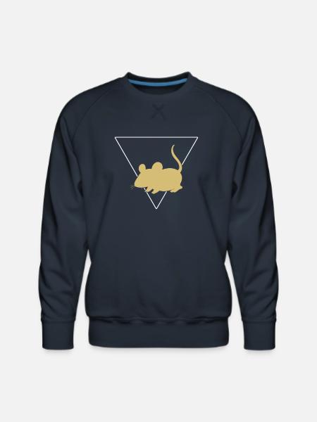 mouse - Men's Premium Sweatshirt - navy