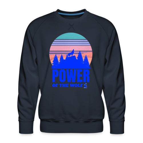 Power Of The Wolf - Men's Premium Sweatshirt