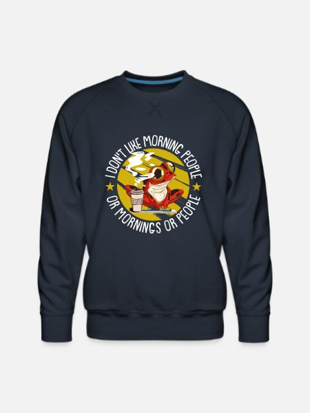 Poison Frog - Men's Premium Sweatshirt - navy