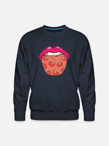 Ramen Cool - Men's Premium Sweatshirt - navy