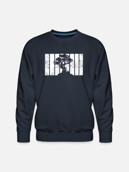 Bonsai - Men's Premium Sweatshirt - navy