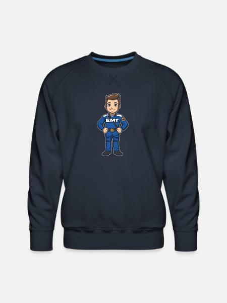 Emt Paramedic - Men's Premium Sweatshirt - navy