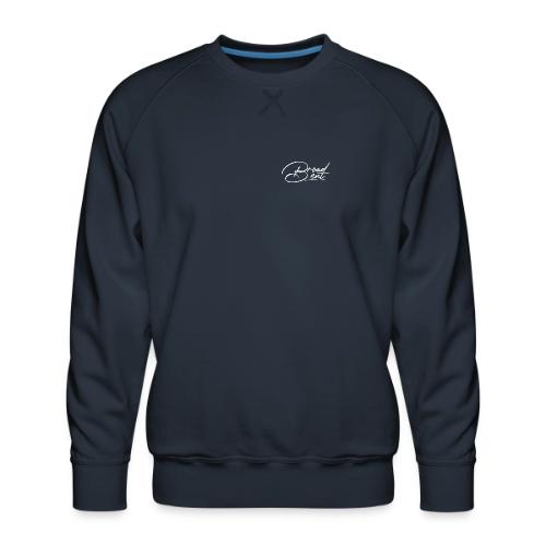 Signature White - Men's Premium Sweatshirt