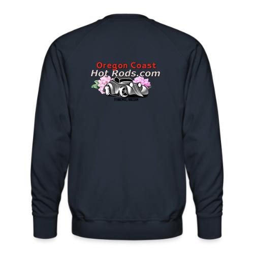 Oregon Coast Hot Rods with Rhody Cruiser Lapel - Men's Premium Sweatshirt
