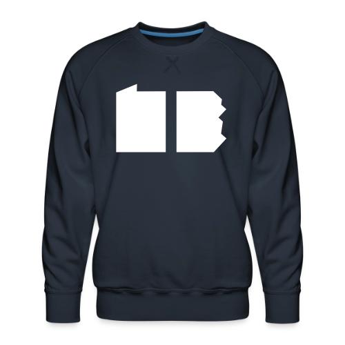 Happy Valley Helmet Stripe (on Blue) - Men's Premium Sweatshirt