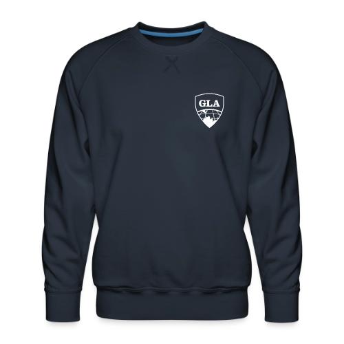White Shield Logo - Men's Premium Sweatshirt