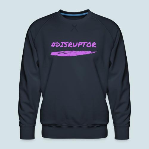 Purple Disruptor - Men's Premium Sweatshirt