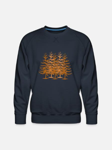 Into The Pine - Men's Premium Sweatshirt - navy