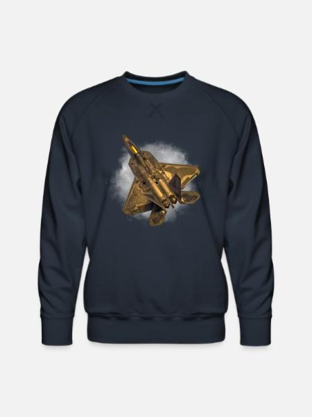 F 22 raptor - Men's Premium Sweatshirt - navy