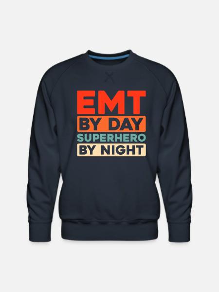 Emt Paramedic - Men's Premium Sweatshirt - navy