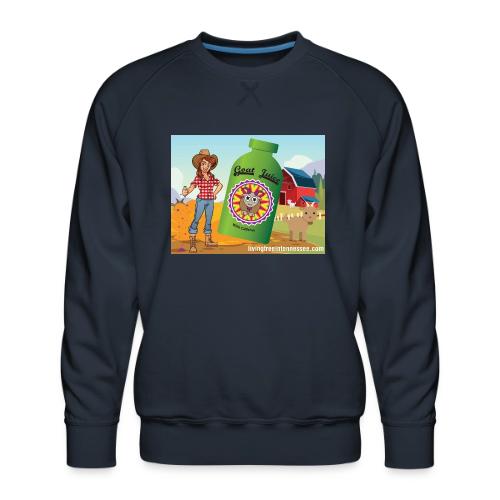 Nicole Sauce's Goat Juice - Men's Premium Sweatshirt