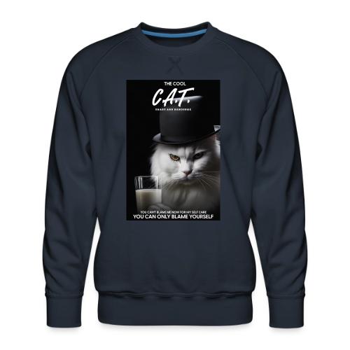 The Cool Cat - Men's Premium Sweatshirt