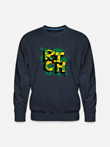 Rich USA - Men's Premium Sweatshirt - navy
