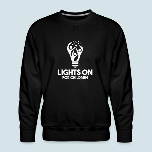 LOFC white - Men's Premium Sweatshirt