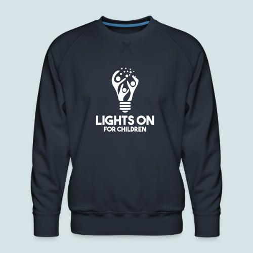 LOFC white - Men's Premium Sweatshirt