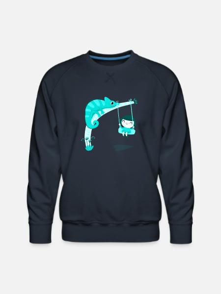 Chameleon - Men's Premium Sweatshirt - navy