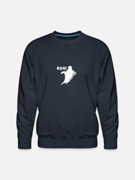 BOO - Men's Premium Sweatshirt - navy