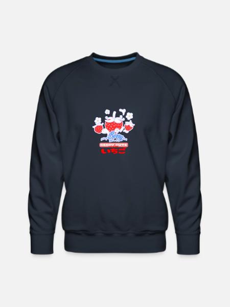 Feeling Berry Good - Men's Premium Sweatshirt - navy