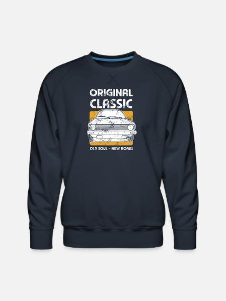Volkswagen VW GTI Original Classic - Men's Premium Sweatshirt - navy