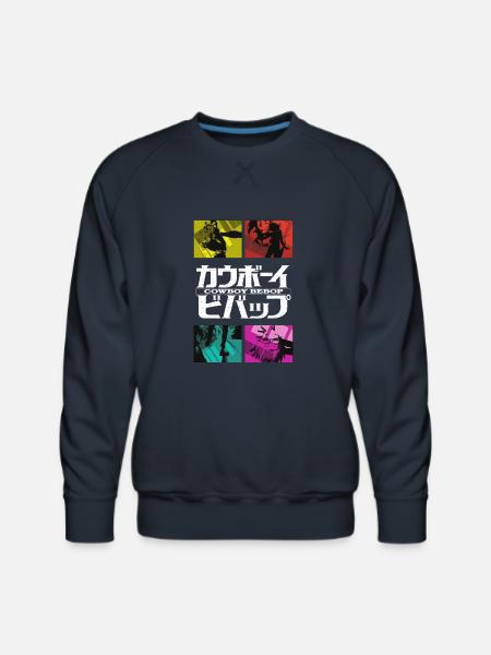boy cowboy bop merch - Men's Premium Sweatshirt - navy