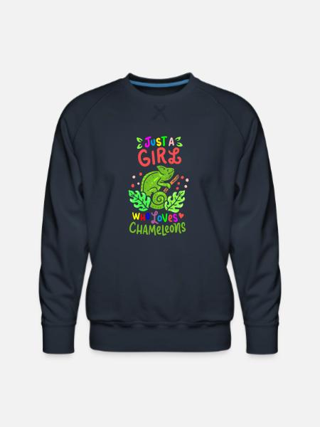 Chameleon - Men's Premium Sweatshirt - navy