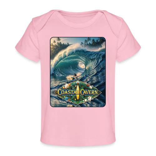 Coastal Cavern Wave - Baby Organic T-Shirt