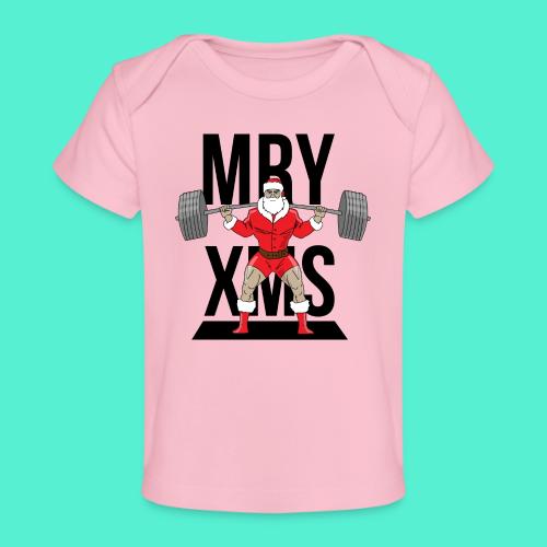 Santa lifts - Baby Organic T-Shirt
