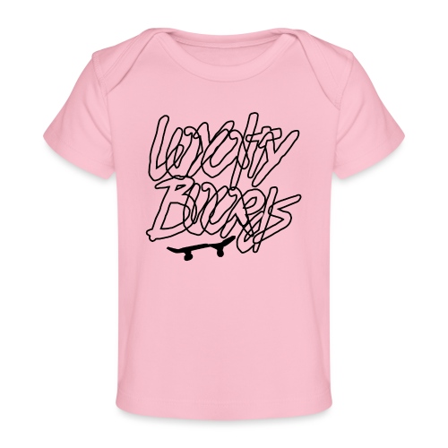 Loyalty Boards Black Font With Board - Baby Organic T-Shirt