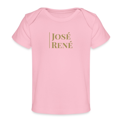 José René brand gold logo - Baby Organic T-Shirt