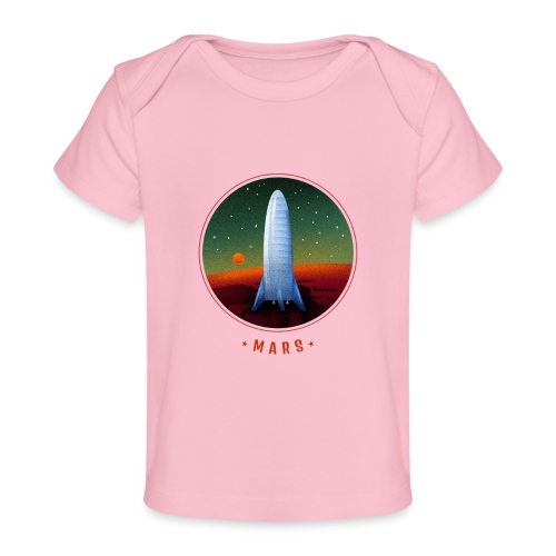 rocket astronaut mars - Baby Organic T-Shirt