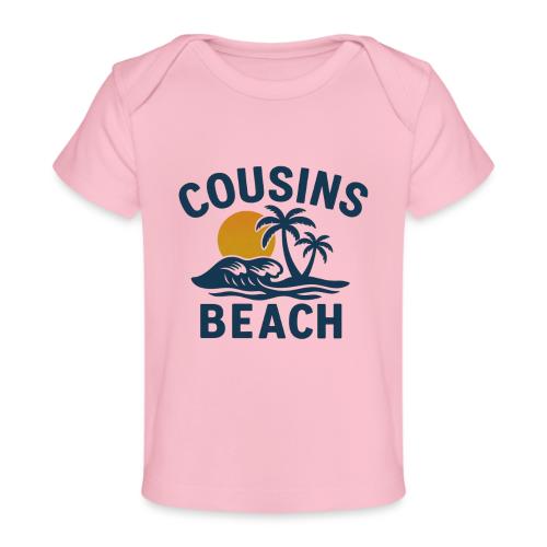 cousins beach t shirt - Baby Organic T-Shirt