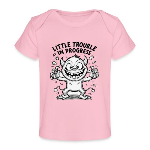Playful Mischief Demon Illustration - Baby Organic T-Shirt