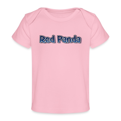 red panda words - Baby Organic T-Shirt