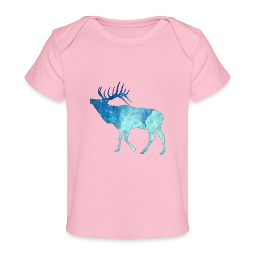 Night time deer - Baby Organic T-Shirt