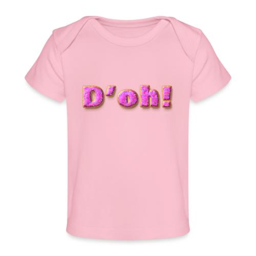 Homer Simpson D'oh! - Baby Organic T-Shirt