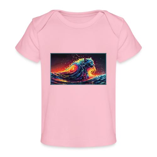 Wavecat Firelight - Baby Organic T-Shirt