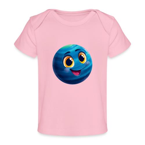 Smiling Blue Planet - Baby Organic T-Shirt