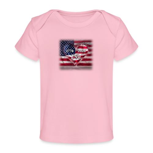 1776-2026 | 250 Years USA - Baby Organic T-Shirt