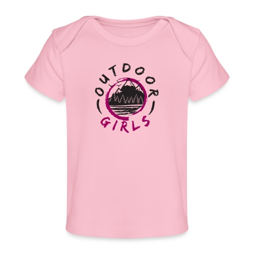 Outdoor Girls Logo - Baby Organic T-Shirt