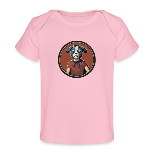 Dogboy Adventutes Red Circle Logo - Baby Organic T-Shirt
