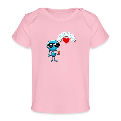 Smoon City_Chicago - Baby Organic T-Shirt