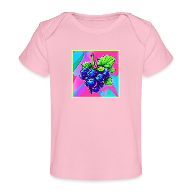 Vibrant Blueberry Artwork