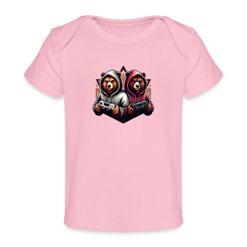 2 grizzlies gamer bears - Baby Organic T-Shirt