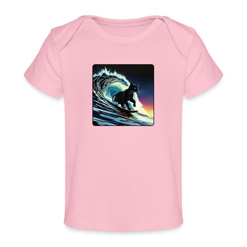Black Cat Dawn Patrol - Baby Organic T-Shirt