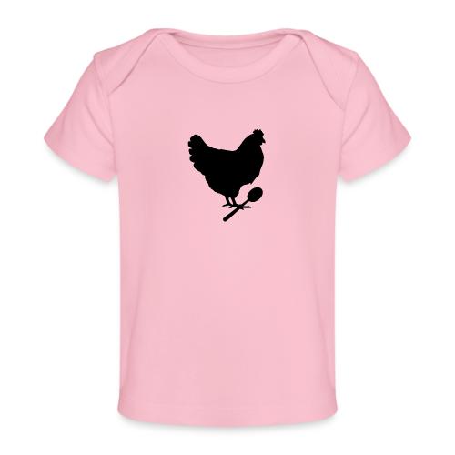 Cosmopolitan Cornbread Hen & Spoon Logo - Baby Organic T-Shirt