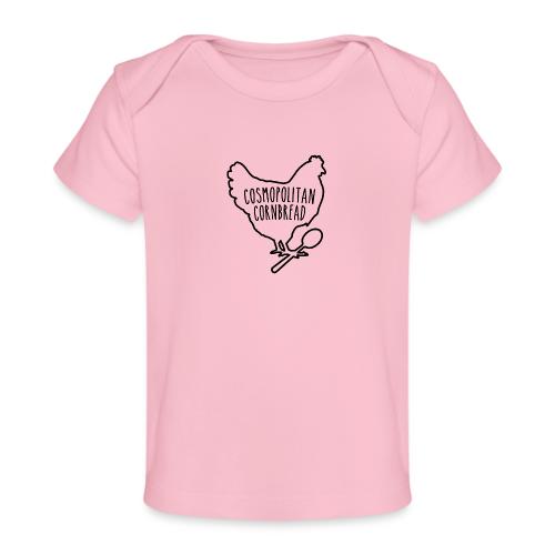 Cosmopolitan Cornbread Hen & Spoon Logo - Baby Organic T-Shirt