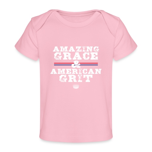 American Grit White - Baby Organic T-Shirt